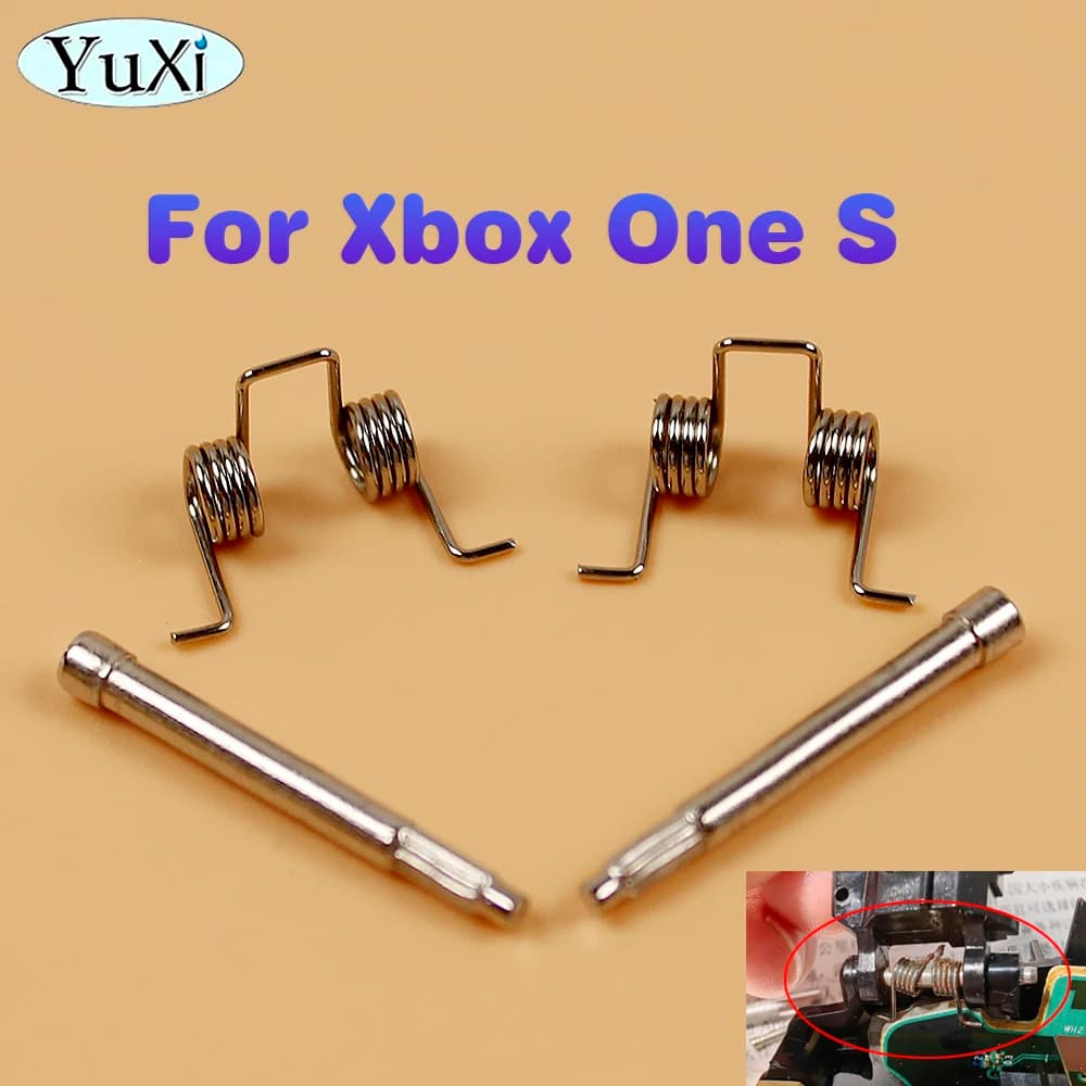 1Set Per Xbox One S LT RT Trigger Supporto Molla Con Cuscinetto Per Xbox One Slim Gamepad Controller Sostituzione Accessori di Riparazione