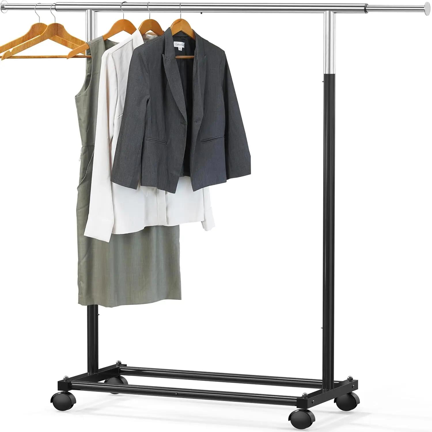 Black Standard Simple Clothes Hanger, Robust Home Clothes Organizer