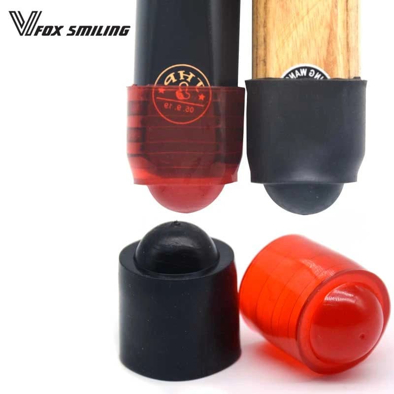 2 pezzi di gomma stecca da biliardo punta biliardo snooker custodia protettiva stecca da biliardo protezione inferiore accessori da biliardo