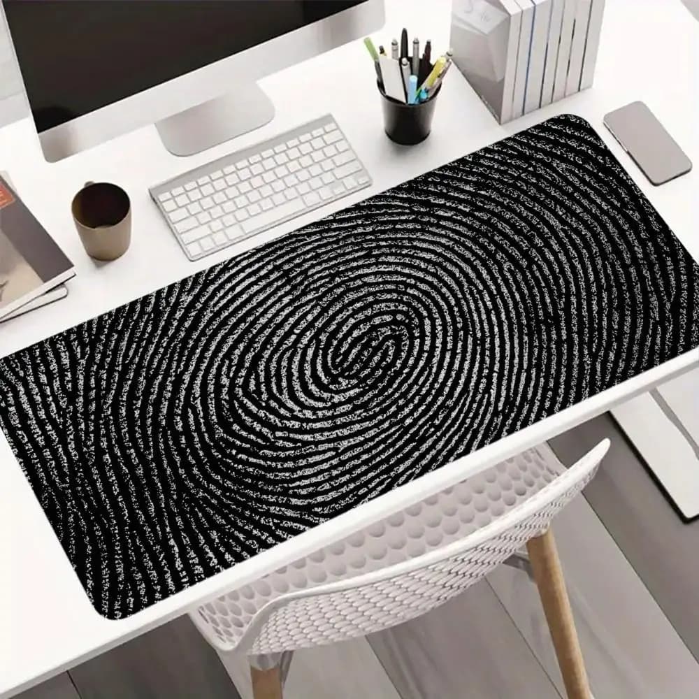 Tappetino per mouse XXL antiscivolo HD per computer, ufficio, gaming, tastiera e scrivania - Tappetino lungo per scrivania