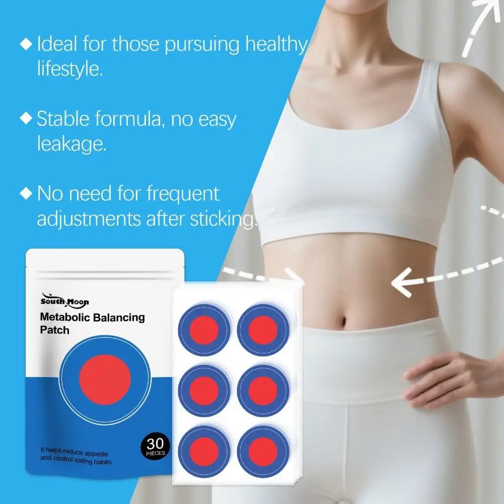 Cerotto delicato per il controllo del peso, delicato sulla pelle, per l'equilibrio del metabolismo, per tutti i tipi di corpo, per uso quotidiano a casa e in viaggio, prodotto per la cura del corpo