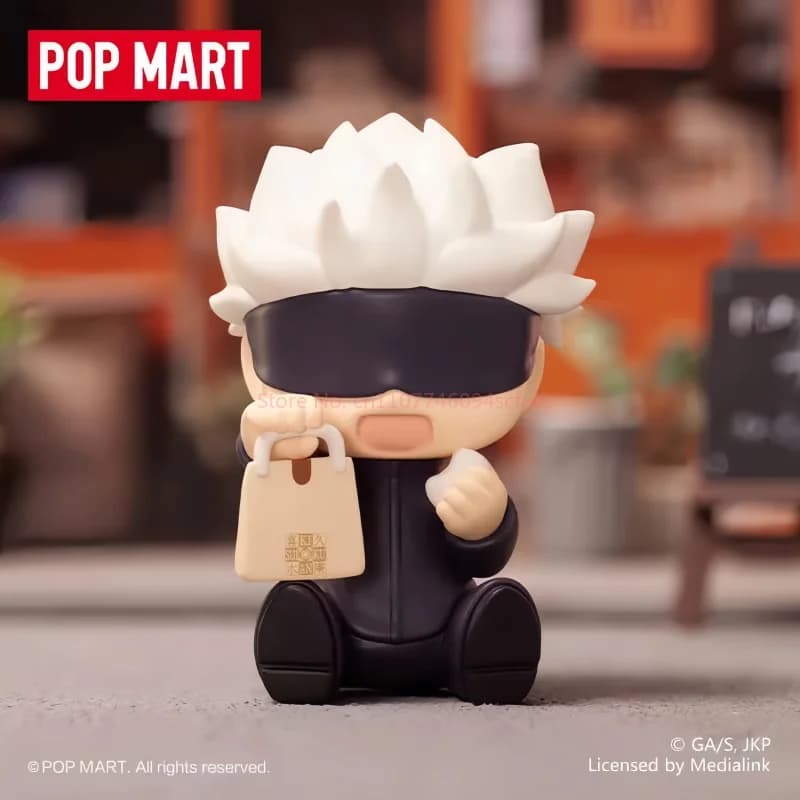 POP MART Jujutsu Kaisen Serie Uniforme Blind Box - Action Figure Anime Carine, Giocattoli a Sorpresa, Bambole da Collezione, Regali per i Fan