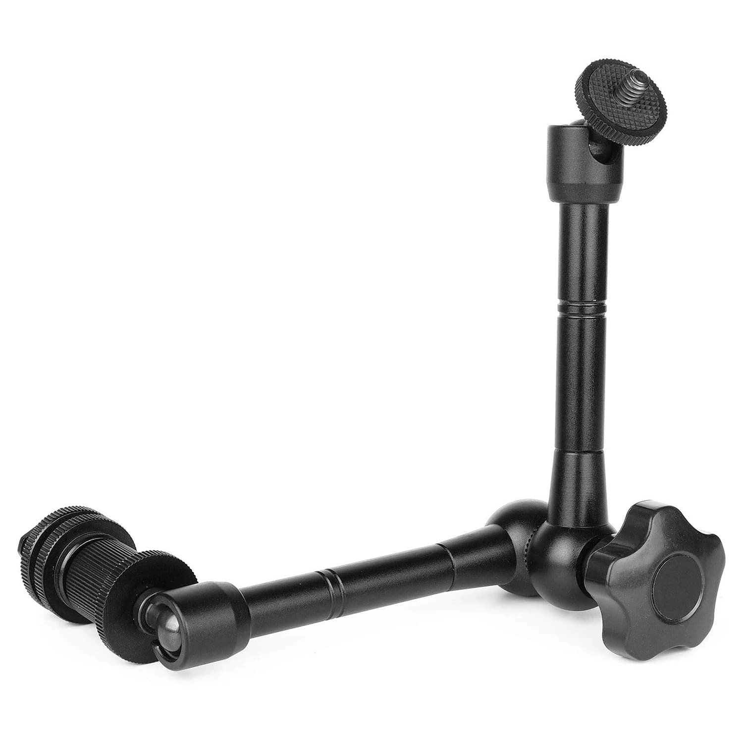 Magic Arm 11 pollici braccio articolato attrito magico con supporto per scarpe calde e vite per treppiede da 1/4 pollici per Monitor per fotocamera DSLR LED LCD