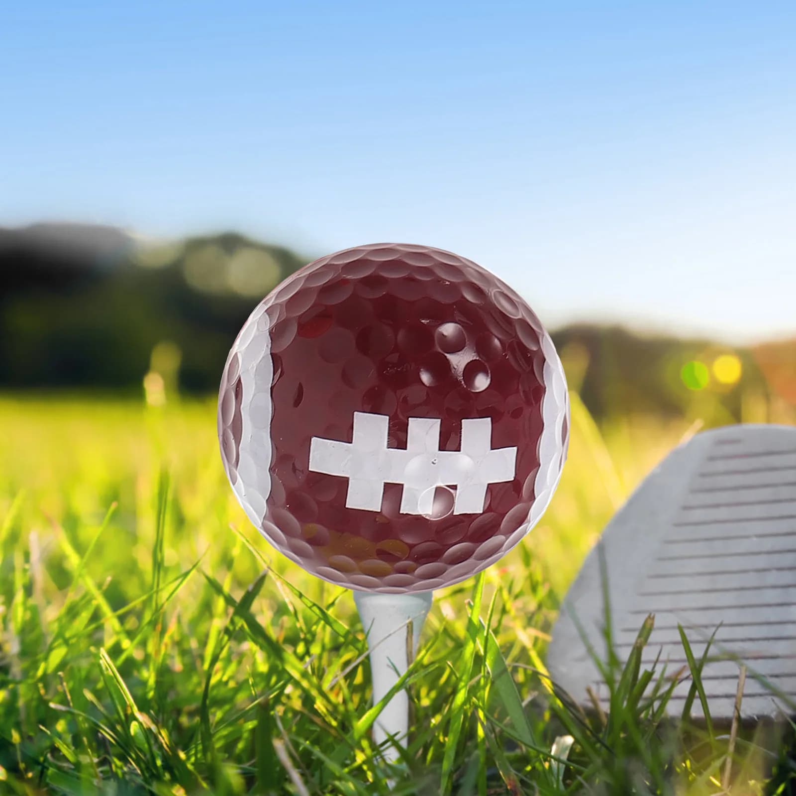 1 set di palline da golf di alta qualità confezione regalo buona sensazione di mano fornitura di esercizi palline da golf per allenamento palline da golf palline da golf