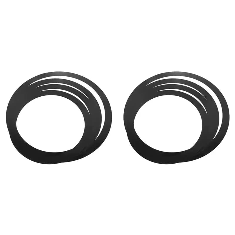 【ESSENZIALE PER IL VIAGGIO】Set da 8 Pezzi di Pad Silenziosi per Percussioni, Accessori per Kit Batteria, Pad Mute per Pratica, Smorzatori per Rullante