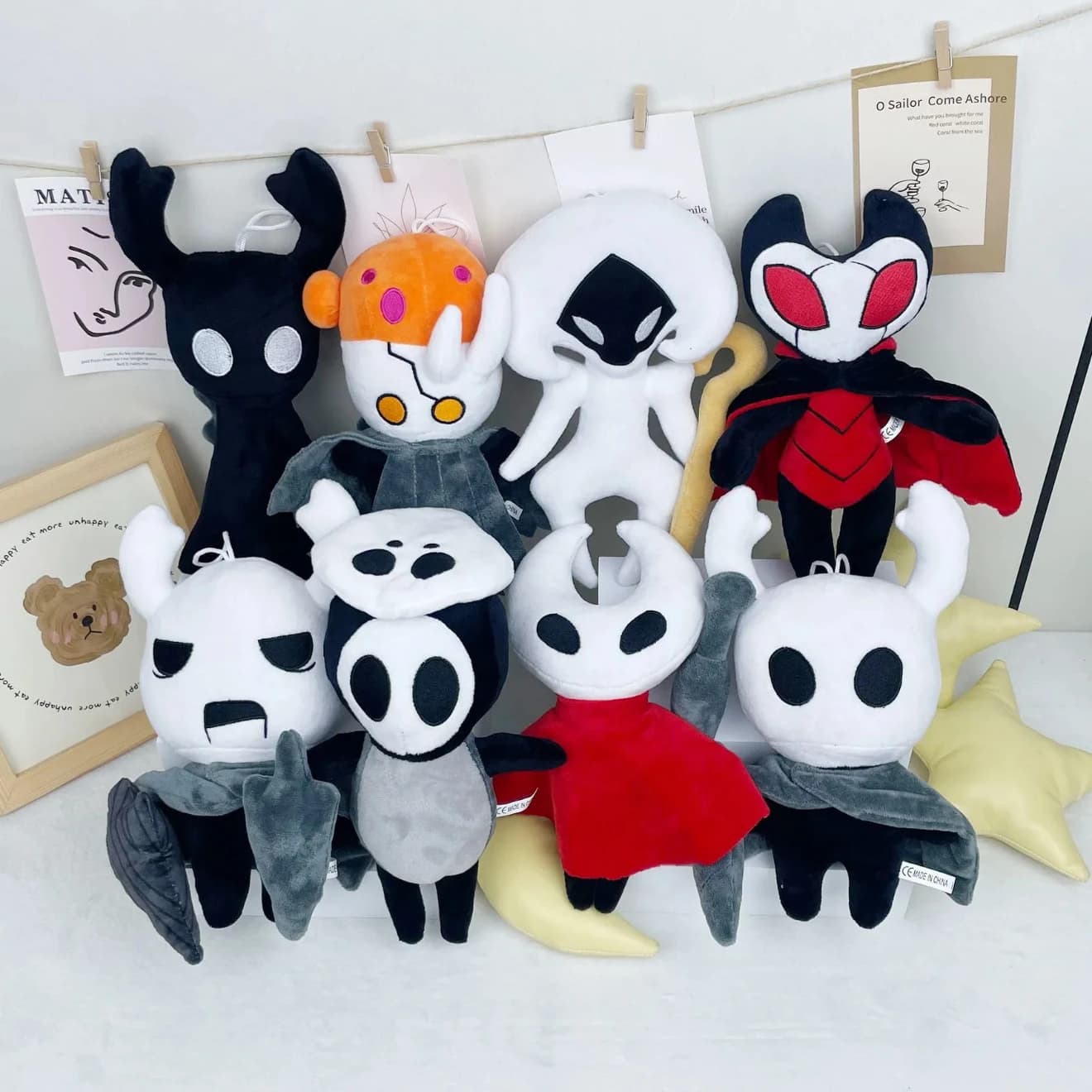 TreasuringU Hollow Knight giocattoli di peluche gioco Hollow Knight peluche bambole di peluche giocattoli per bambini regali di festa di compleanno