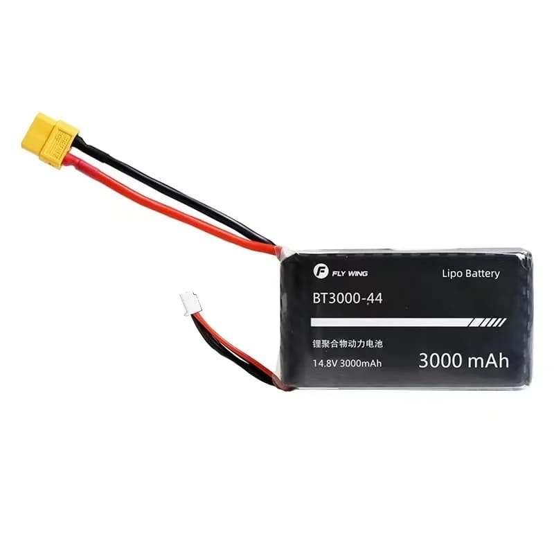 Batteria Originale FLYWING Bell 206 Huey UH-1 per Elicottero RC, 4S1P 14.8V 3000mAh Lipo, Parti di Ricambio e Accessori