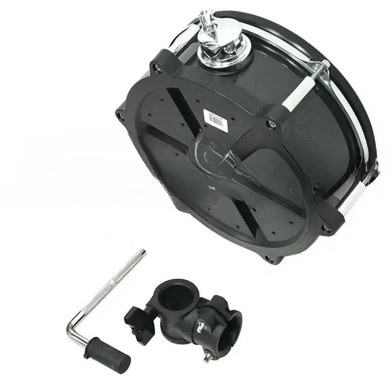 Lemon Pad 10 Dual Zone Wooden Mesh Parts Electronic Drum With Tom Holder & Clamp