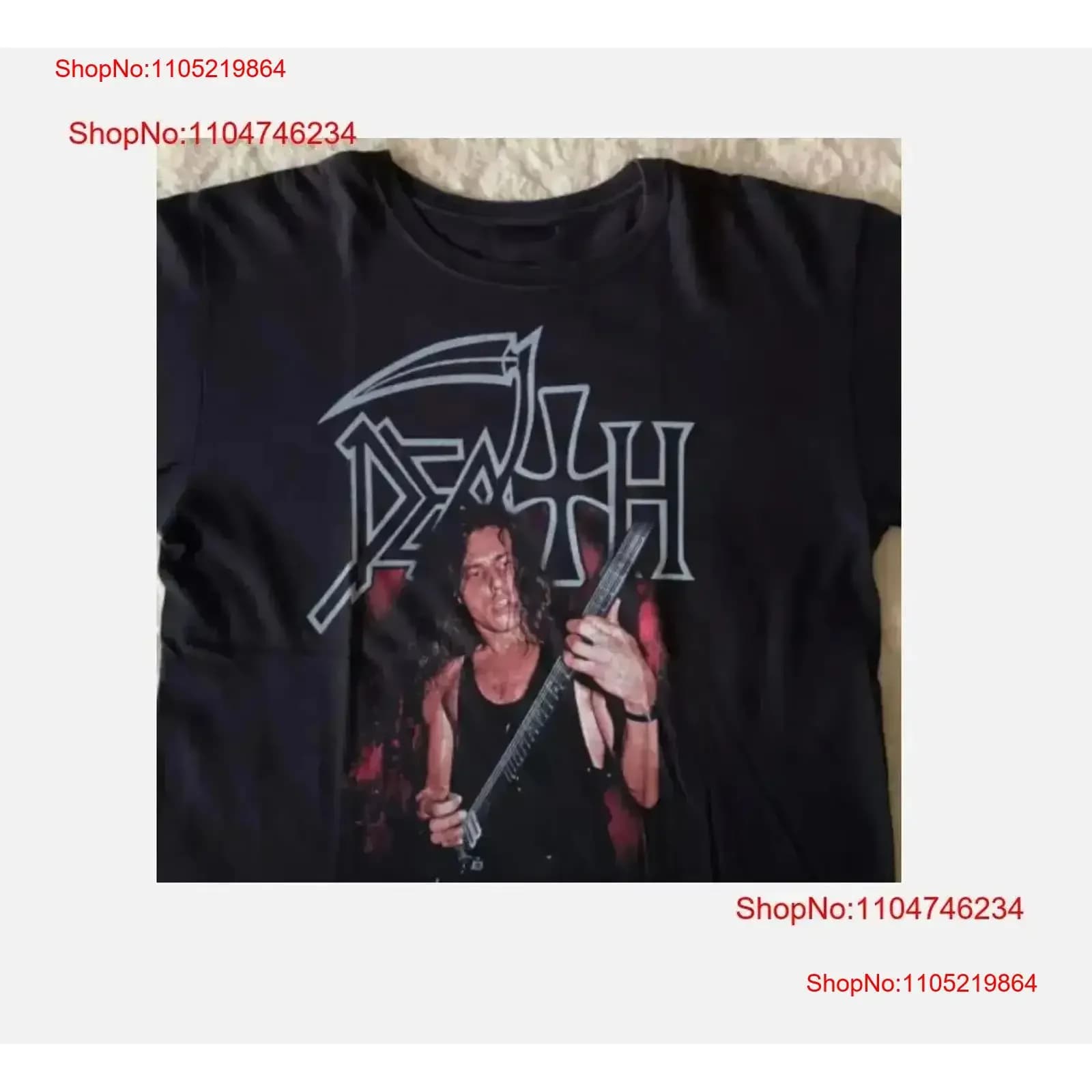 Chuck schuldiner death band tee heath metal T Shirt vintage Abiti firmati lavati Grafica morbida moda homme Casual Versatile