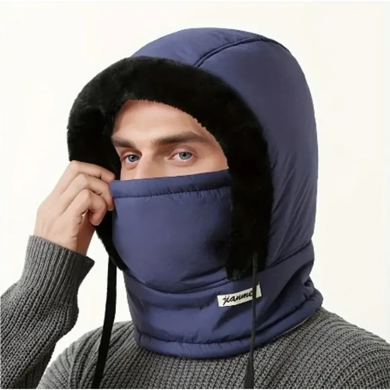 Nuovo Passamontagna Antivento per Climi Freddi, Maschera Termica Traspirante Invernale, Scaldacollo, Sciarpa, Cappuccio per Casco, Protezione per il Collo Durante il Ciclismo