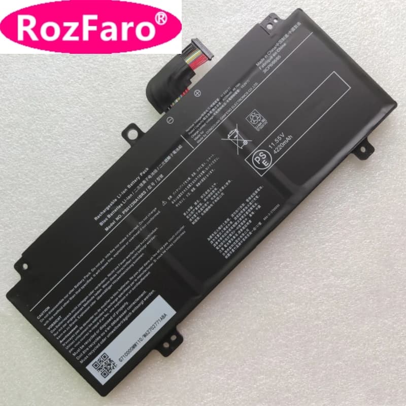 RozFaro PS0123NA1BRS 3ICP6/66/65 Laptop battery 11.55V 48.7Wh 4220mAh For Toshiba Dynabook Portege M62702781ABA G71C000NW110