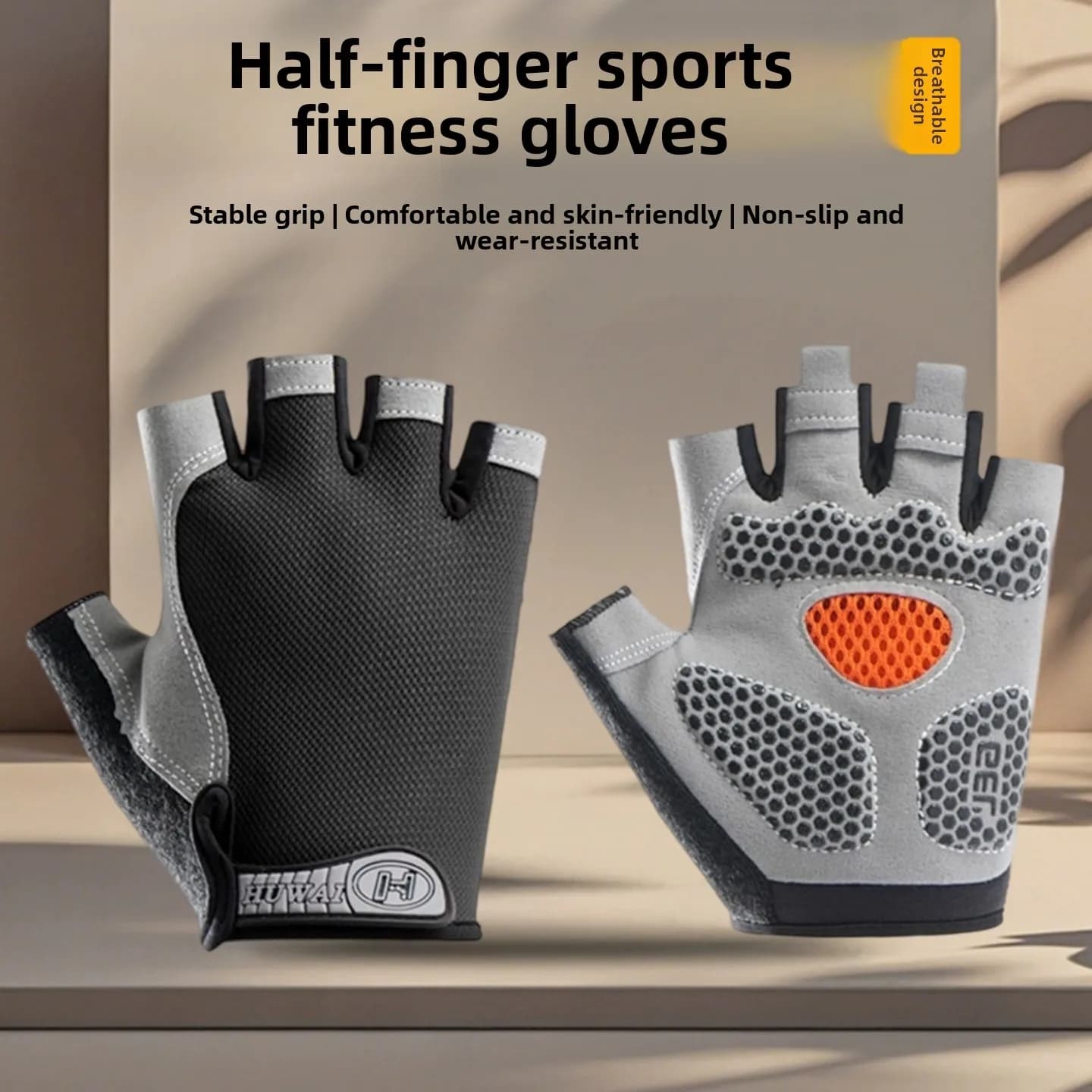 Men's Fitn Sports Gloves for Climbing on Single Bar, Hand and Die Protection, Cycling Gloves and Mountaineering for Men