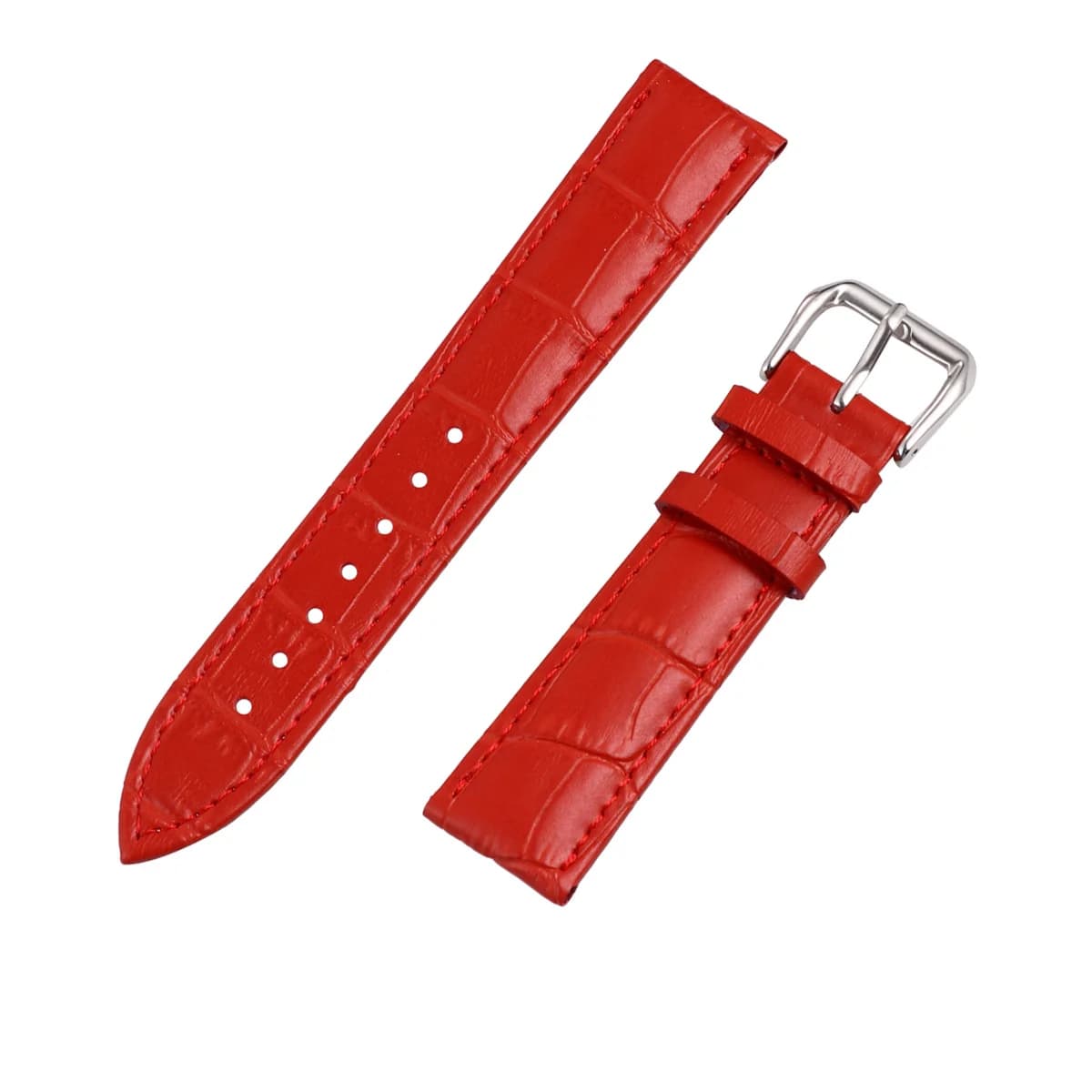 12mm Women's Watch Strap Genuine Leather Spare Strap Soft sweat resistant waterproof strap for women