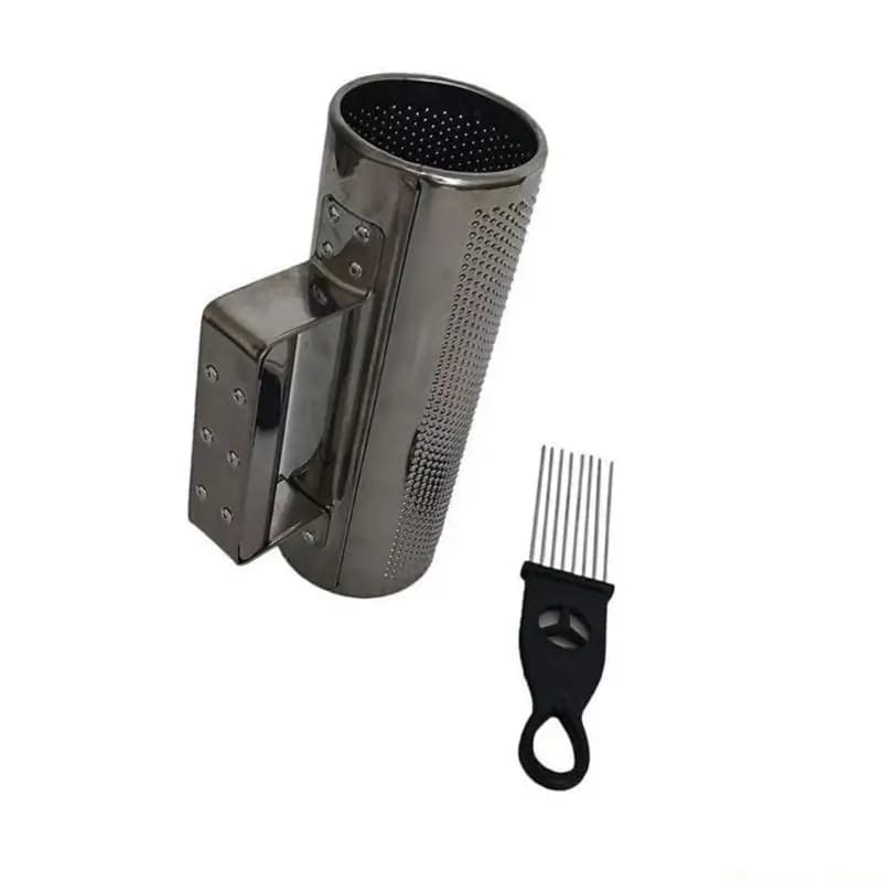 31BE Percussion instruments Shaker for instruments Metal Guiro Shaker Guiro with scraper