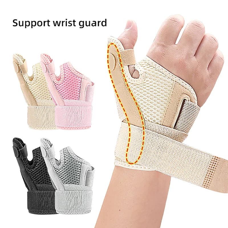 1PC Compressione regolabile Pollice Supporto per polso fisso Sport medici Polso Polsi Mani Artrite Stecca Supporto Protezione protettiva