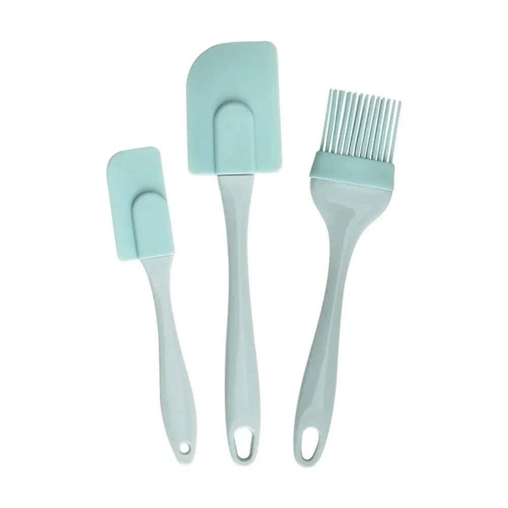 3 pieces scraper for cream diy bread cake spatula for butter brush mixer for oil cooking tool for cooking silicone spatula anti-stick