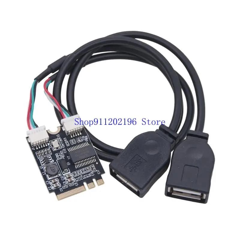 P82A Chiave A+E per doppia scheda espansione hub USB 2.0 per integrazione perfetta delle periferiche