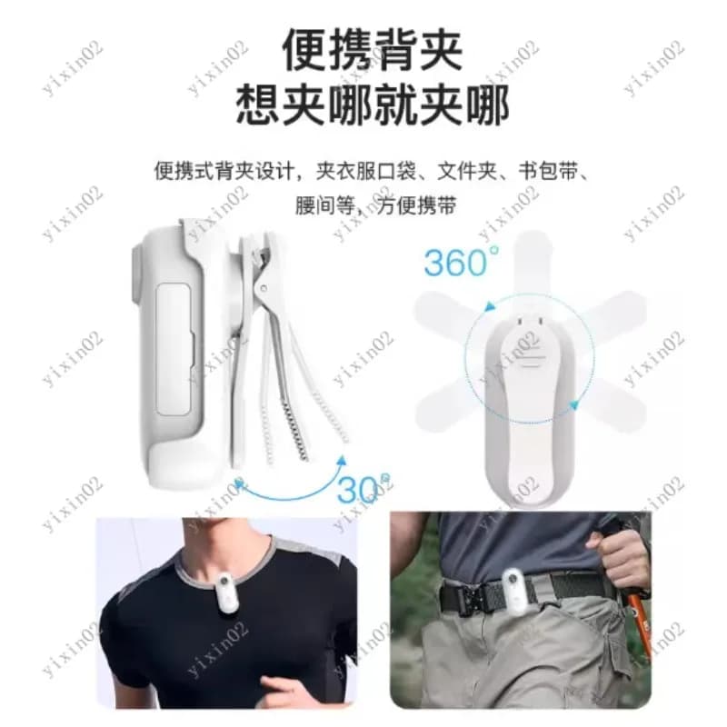 Mini Action Camera Vlog portable pocket 1080P with APP WiFi 30M control waterproof for sports and travel