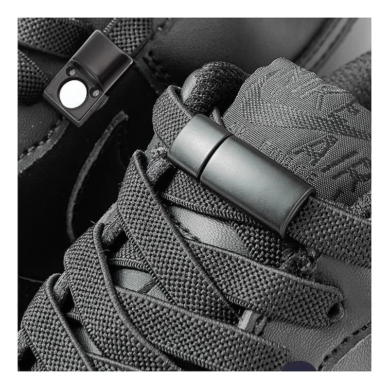 Lacci elastici Scarpe da ginnastica Stivali Lacci con chiusura magnetica senza lacci Lacci piatti senza lacci Elastici per scarpe Accessori 1 paio