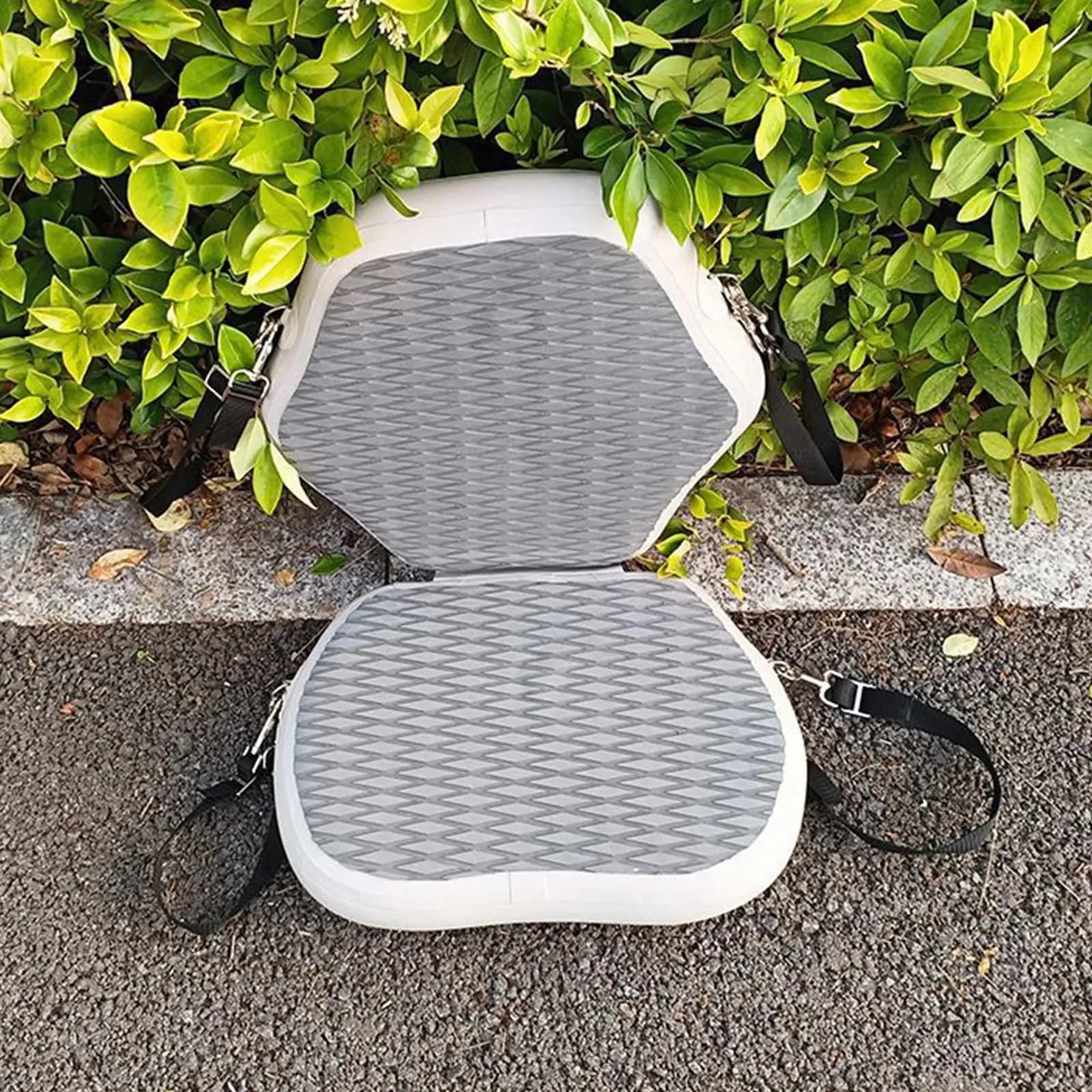 Sedile Gonfiabile in PVC per Kayak con Supporto Ergonomico per la Schiena, Sedia per Paddle Board, Accessori per Canoe e Barche a Remi