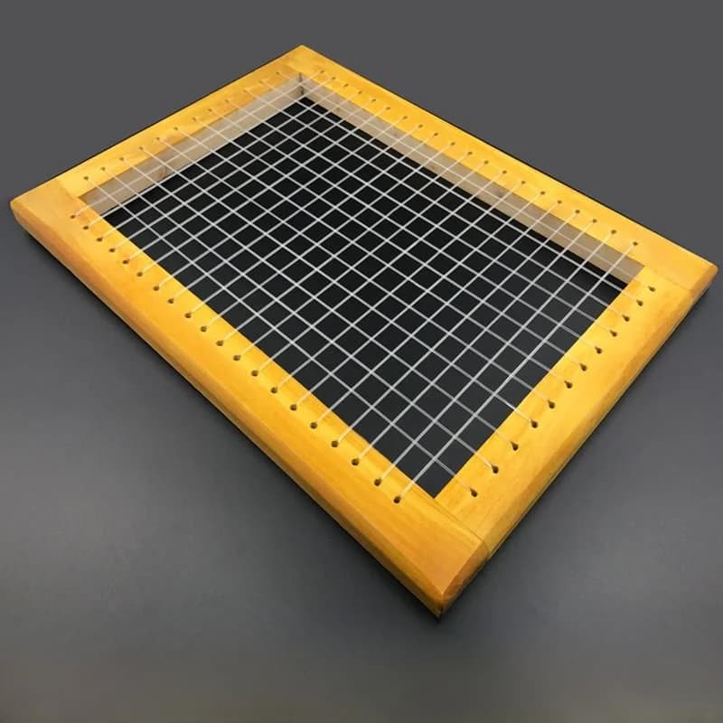 Cuscino Traspirante Estivo con Telaio in Legno e Rete, Imbottitura per Sgabello Studenti, Cuscino per Sedia da Ufficio, Stile Moderno e Semplice