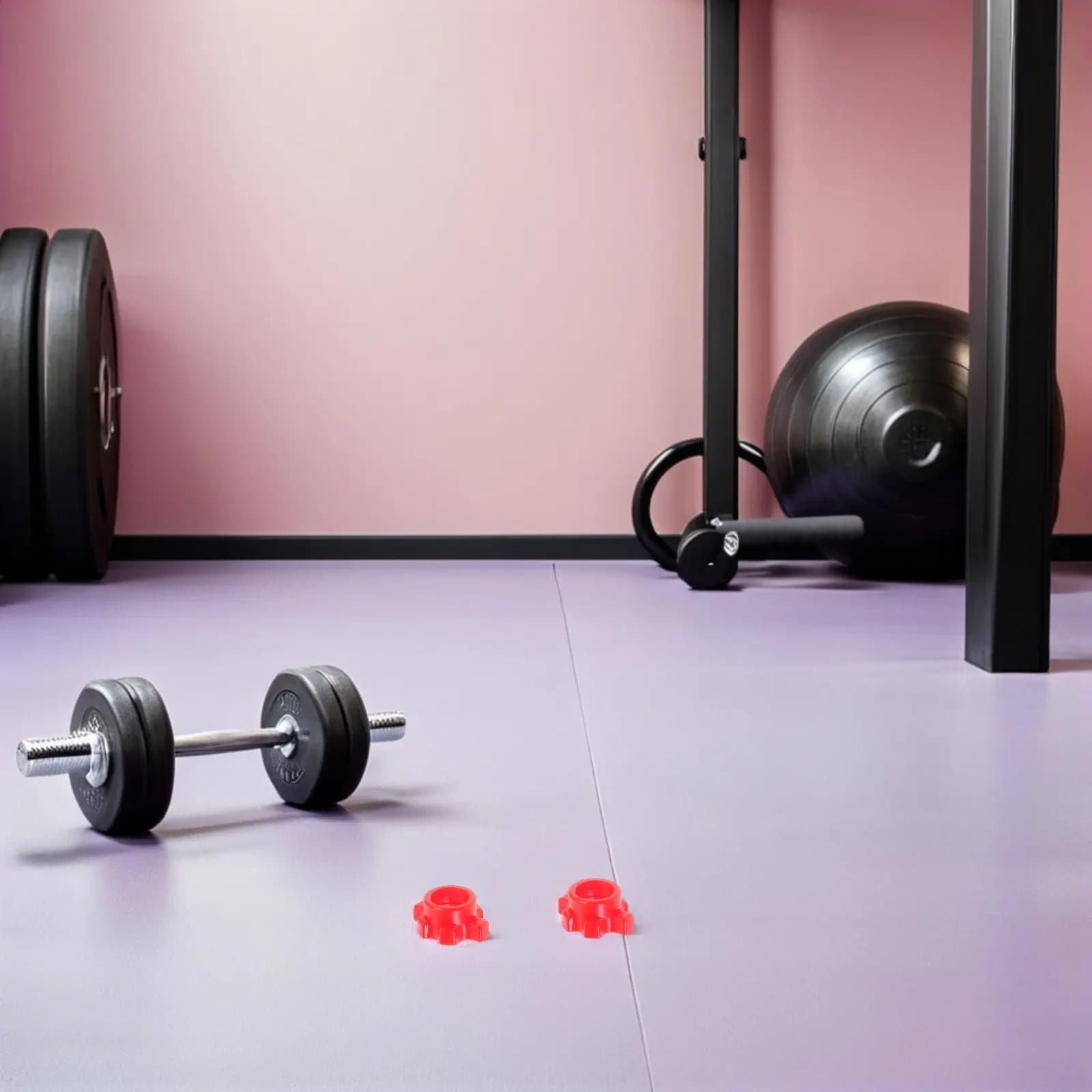 15 Pezzi Collari Filettati per Manubri e Bilancieri, Bloccaggi Antisganciamento, Morsetti di Sicurezza per Pesi Fitness, Attrezzatura per Palestra Domestica