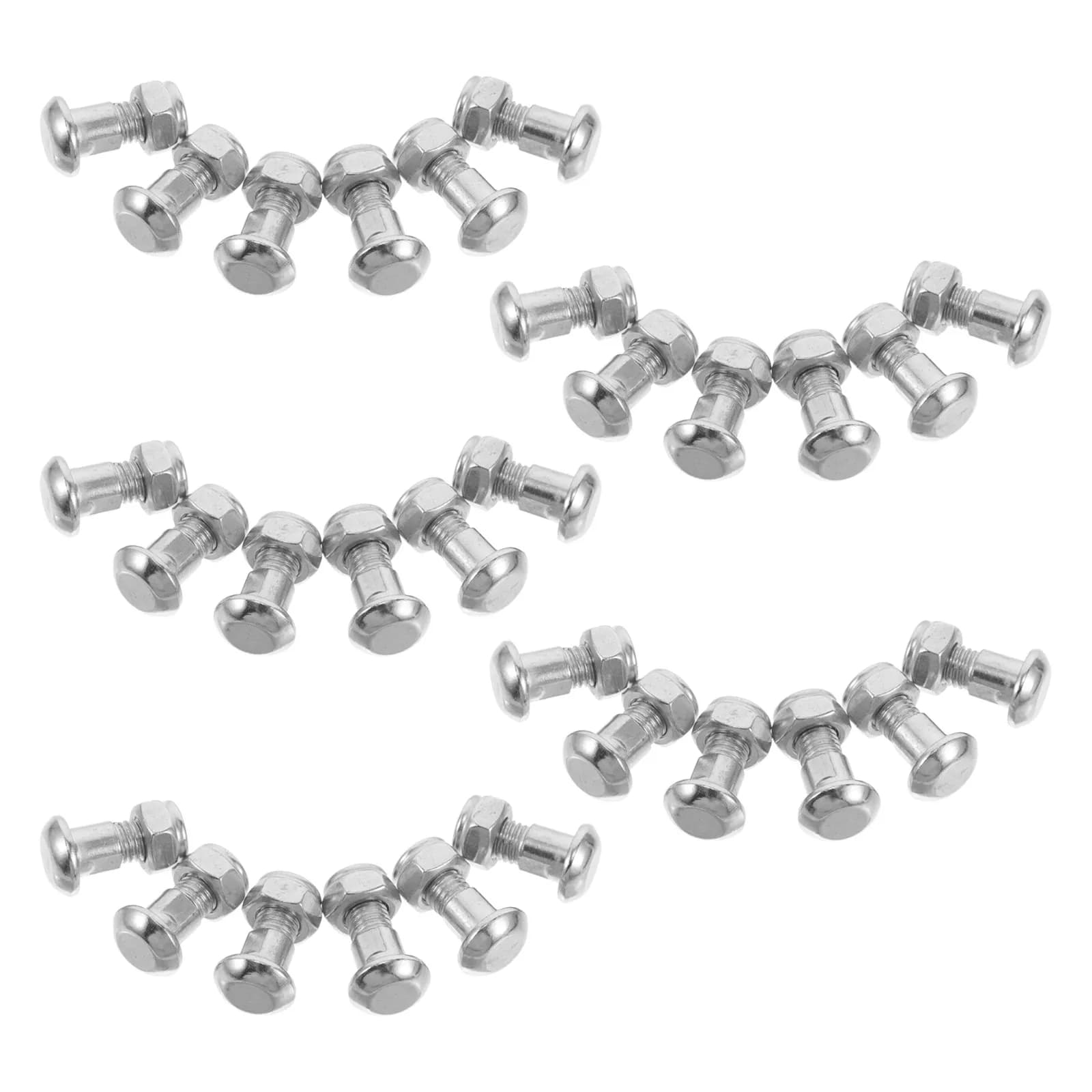 30Pcs Pruning Shears Screws Stainless Steel Replacement Bolt Part for Garden Hand Pruner Maintenance Orchard Repair Tool