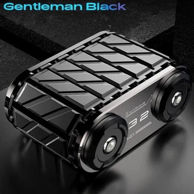 Serbatoio Rullo Fidget Spinner EDC Mano in metallo Spinner Giocattoli Fidget per adulti Strumento ADHD Ansia Giocattoli antistress Giocattoli da scrivania