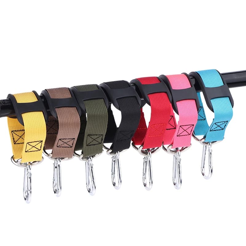 Durable boxing bag strap: gym fitness equipment, heavy boxing bag hook for tree branch mounting