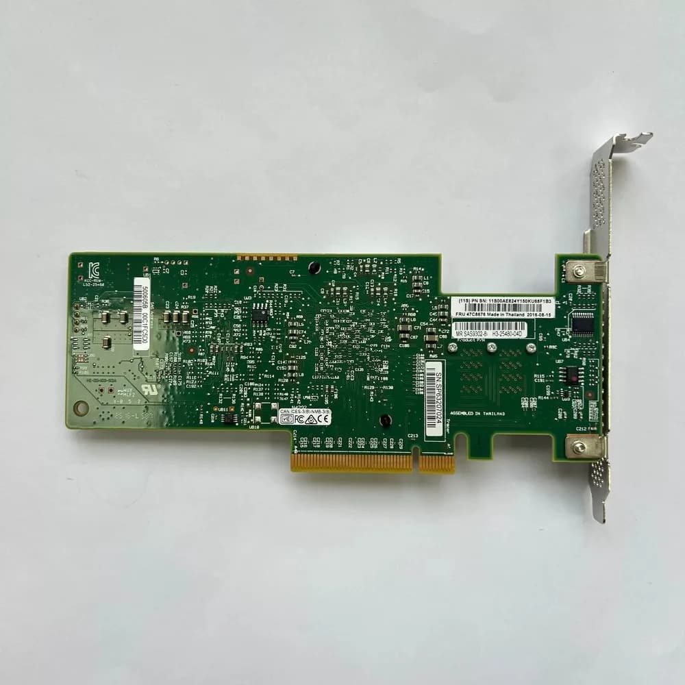 SAS 9302-8i 12Gbps SAS3008-IT RAID Controller Card, PCIe 3.0 8-Port Internal HBA, IT Mode for NAS & Server Storage