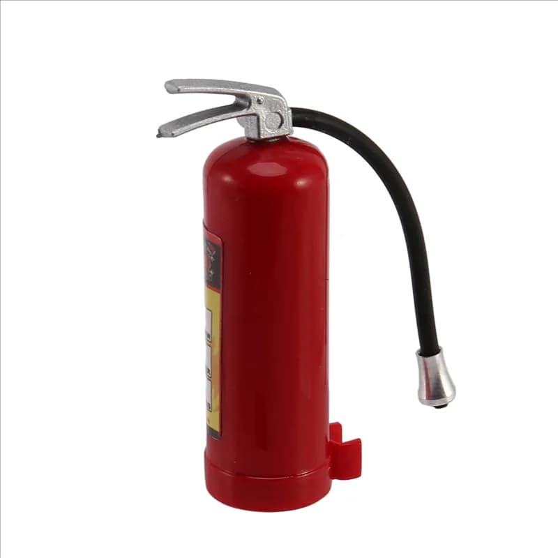 ABUM-8X RC Decoration Metal Mini Fire Extinguisher For 1/10 RC Crawler Axial SCX10 90046 Traxxas TRX4 Tamiya D90,Red