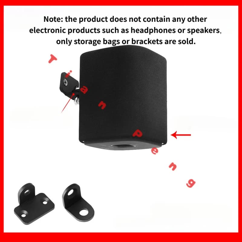 Nuovissimo Supporto a Parete per Altoparlante Bluetooth Portatile Yamaha WS-B1A