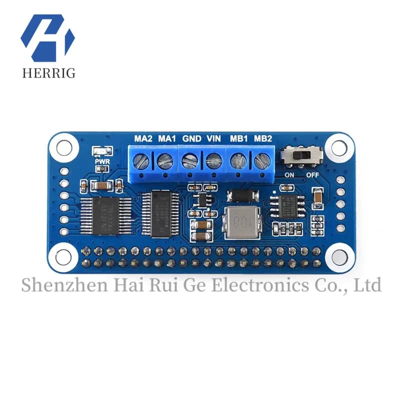 MicroSnow Raspberry Pi 4/3B TB6612FNG Module Expansion Card Driver Card Motor Interface I2C