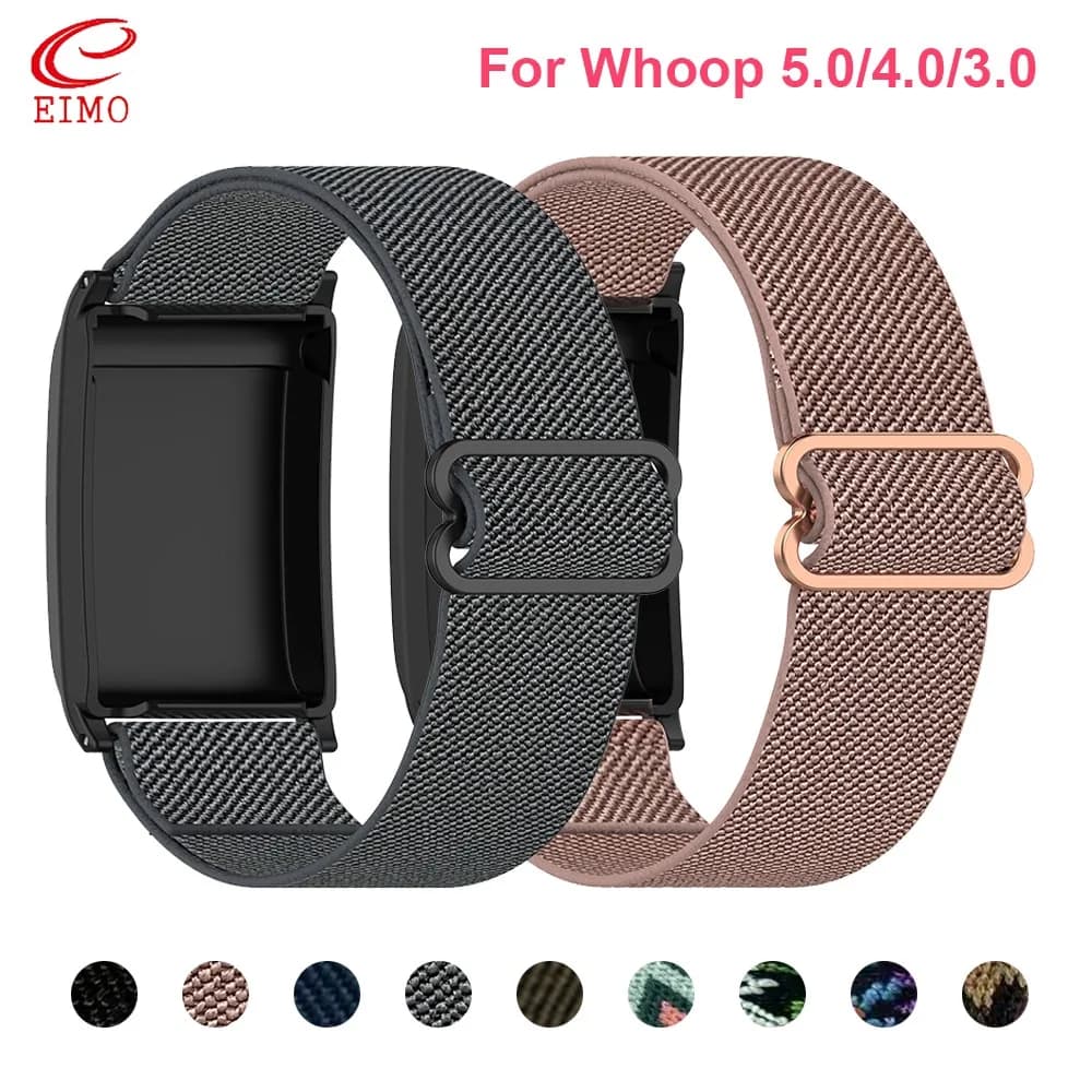 Cinturino sportivo in nylon intrecciato per cinturino Whoop 5.0 4.0 Bracciale orologio sportivo correa cintura elastica di ricambio per cinturino Whoop 5.0 4.0