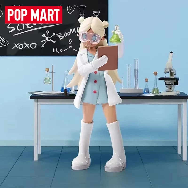 POP MARTPeach Riot Rush Hour Series Blind Box Anime Action Figure Guess Bag Ornamento Figurine Modello di bambole da tavolo