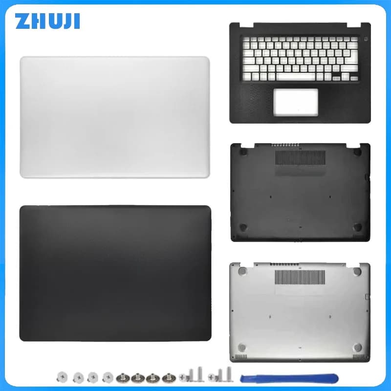 New For Inspiron 14 3480 3481 3482 Laptop LCD Back Cover Screen Lid Top Bottom Cover Lower Base Case Palmrest Keyboard Casing