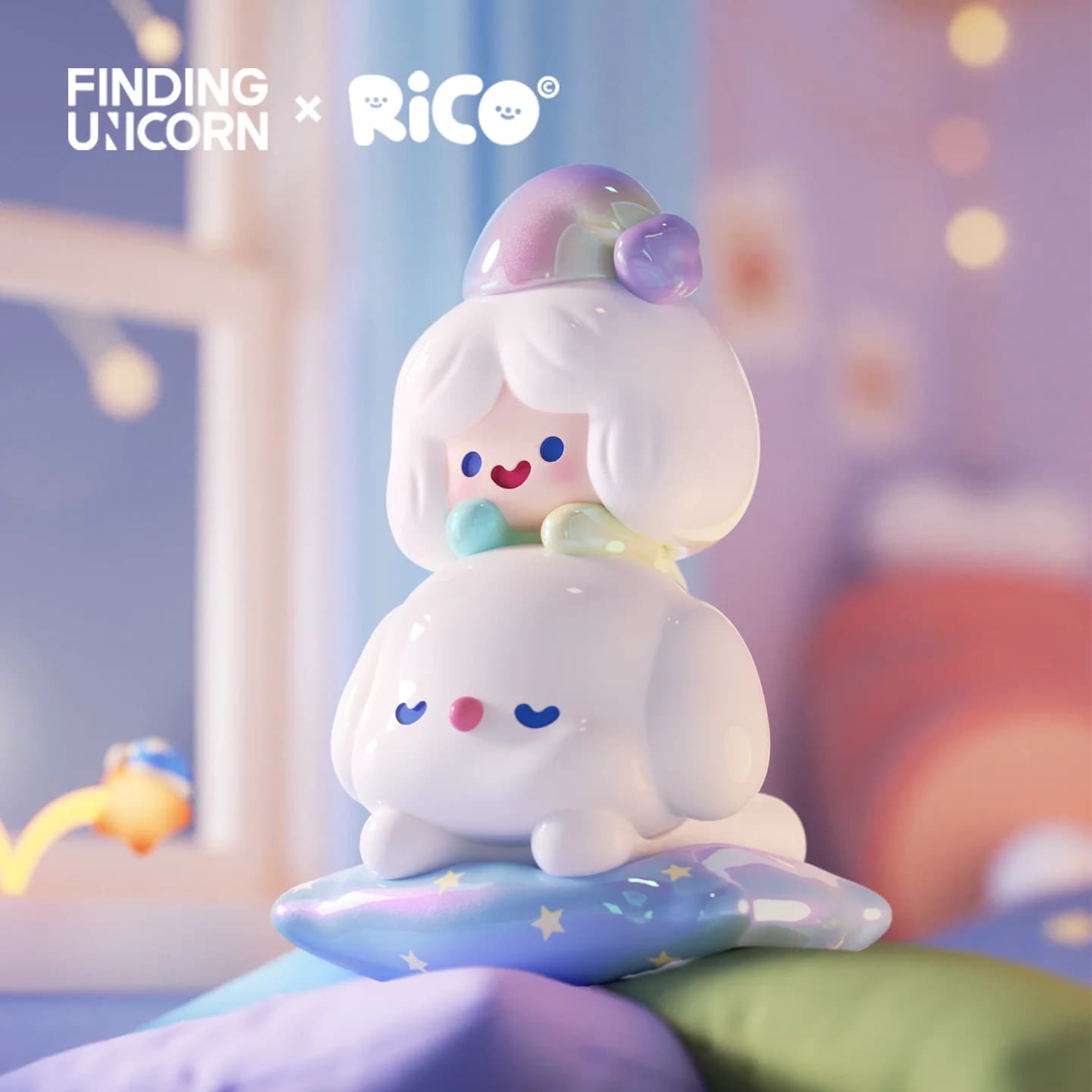Origina Finding Unicorn Rico my friend BOMBOM Series Blind Box Action Fgure Figurines Toys Kawaii Model Surprises Gifts