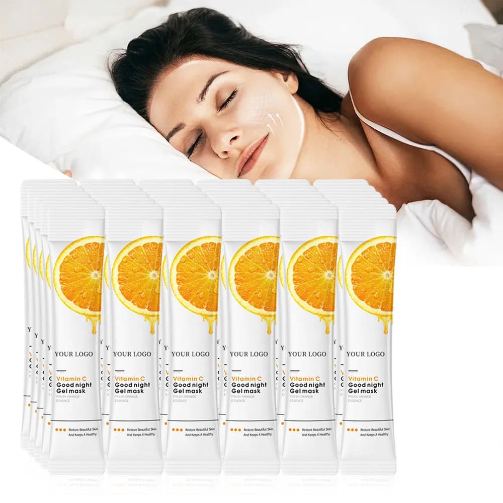 30 pcs SADOER Vitamin C Face Mask for Sleep Skin Care Moisturizing Anti Rugs Moisturizing Mask for Face Skin Care