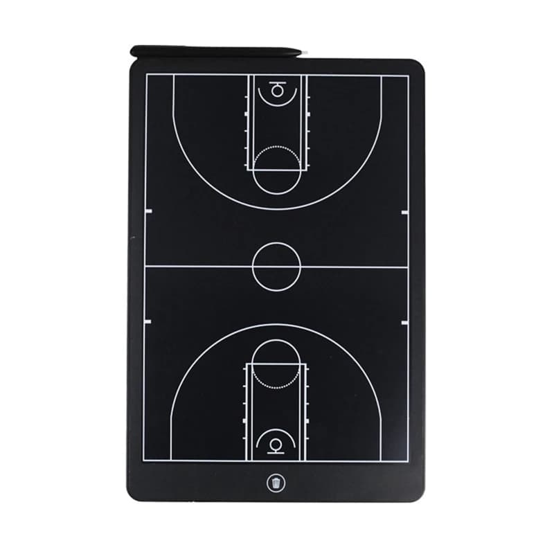 Tabellone elettronico per Coaching da basket tabellone per la strategia digitale con schermo LCD e penna stilo per basket, calcio