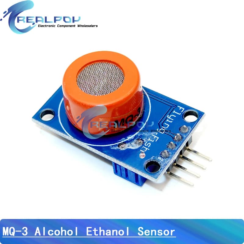 Ethanol sensor Respiratory gas detection and ethanol MQ-3 MQ3 for arduino 51