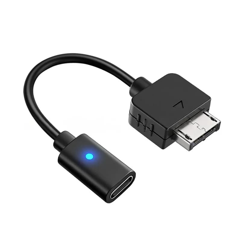 USB C cable for Controller Playstation Vita 1000, Type C Charging Adapter with LED, PS Vita 1000 Console Converter Cable