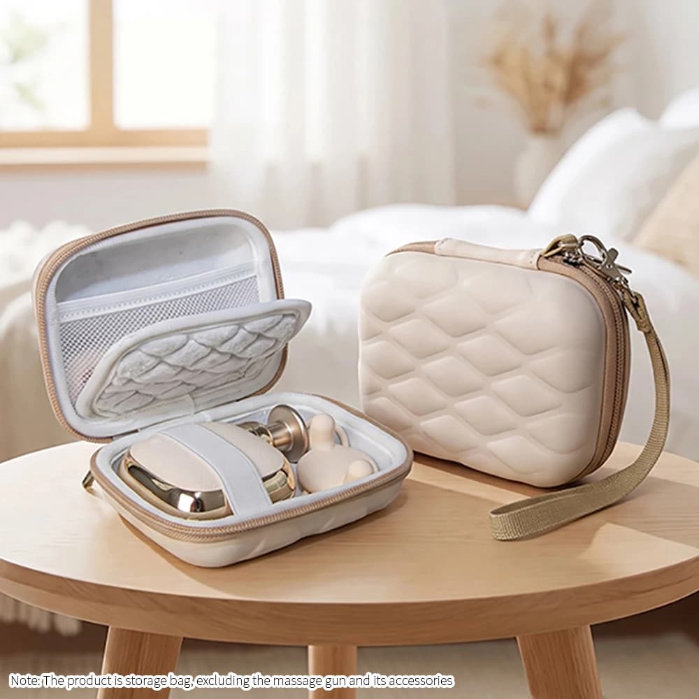 for SKG F3 Mini Massage Gun Hard EVA Storage Case F3 Pocket Massage Gun Protect Box Portable Travel Carrying Bag