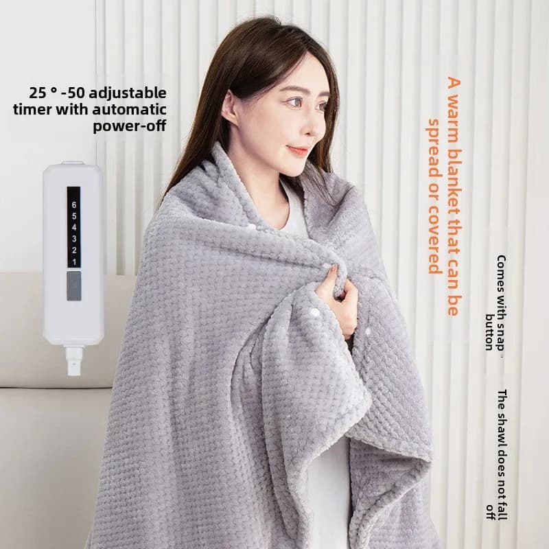 Office Lunch Break Heated Blanket Electric Blanket Dormitory Household Washable Warm Up