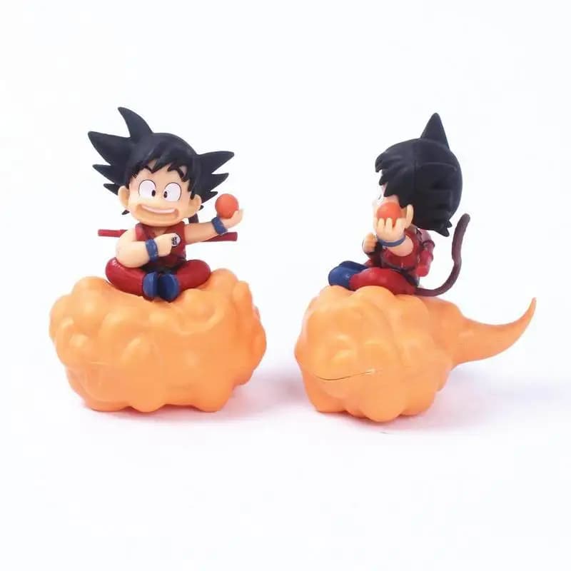 New Dragon Ball Doll Kawaii Goku Flying Nimbus Figurine Topper Ornament Home Decor Micro Landscape Anime Fans Decoration Toys