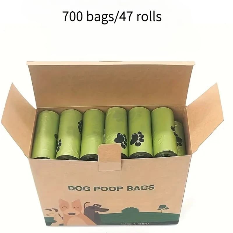Sacchetti Antiperforazione per Escrementi di Cani e Gatti - Sacchetti per la Raccolta di Rifiuti per Passeggiate con il Cane e Lettiere, Sacchetti Specifici per la Raccolta (per tutti i Cani e Gatti)
