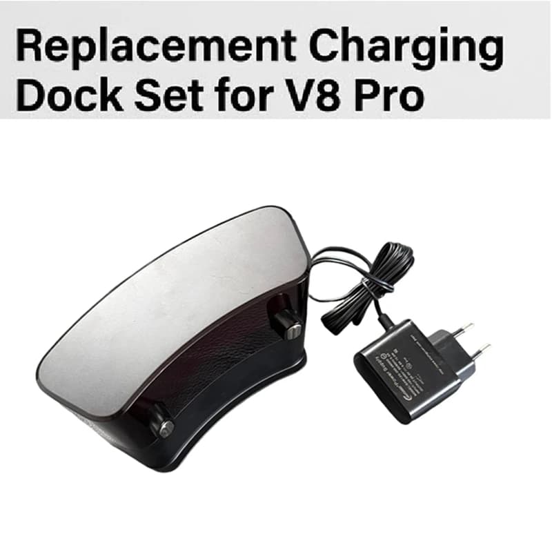 BAAO Charge Dock Base Charging Station with EU Plug Adapter for Honiture V8 Pro Vacuum Cleaner Replacement Parts