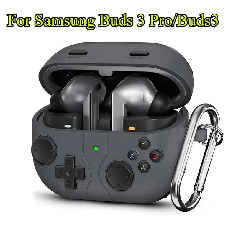 Custodia in silicone 2026 per Samsung Galaxy Buds 3 Pro Buds3 Buzz 3 Pro, Cover per auricolari antiurto con kit di pulizia