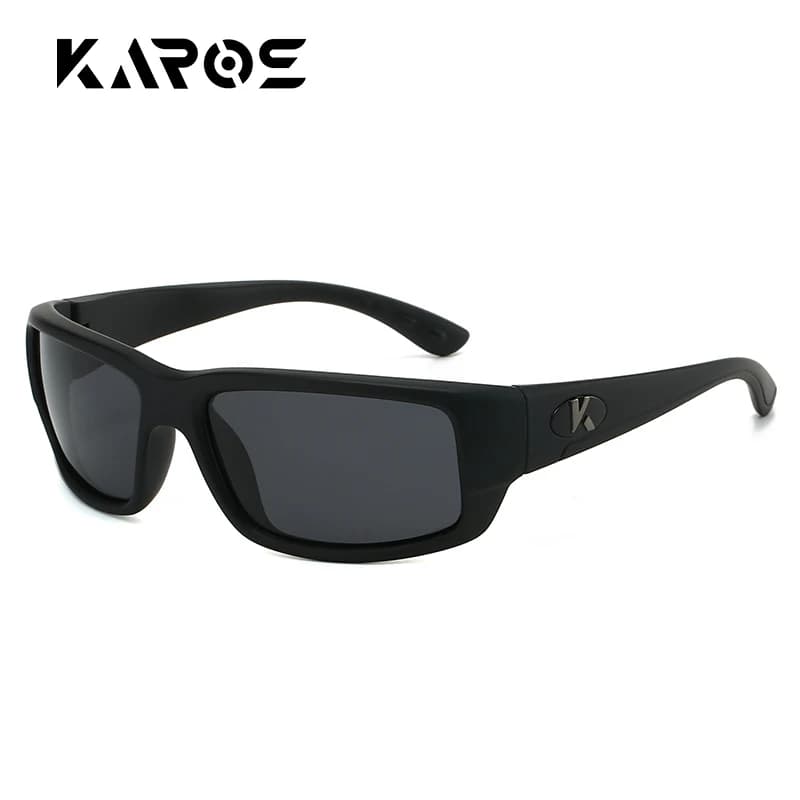 Karos Occhiali da sole polarizzati Uomo Donna Moda Protezione UV400 Occhiali Sport all'aria aperta Occhiali da sole Guida Ciclismo Occhiali da pesca