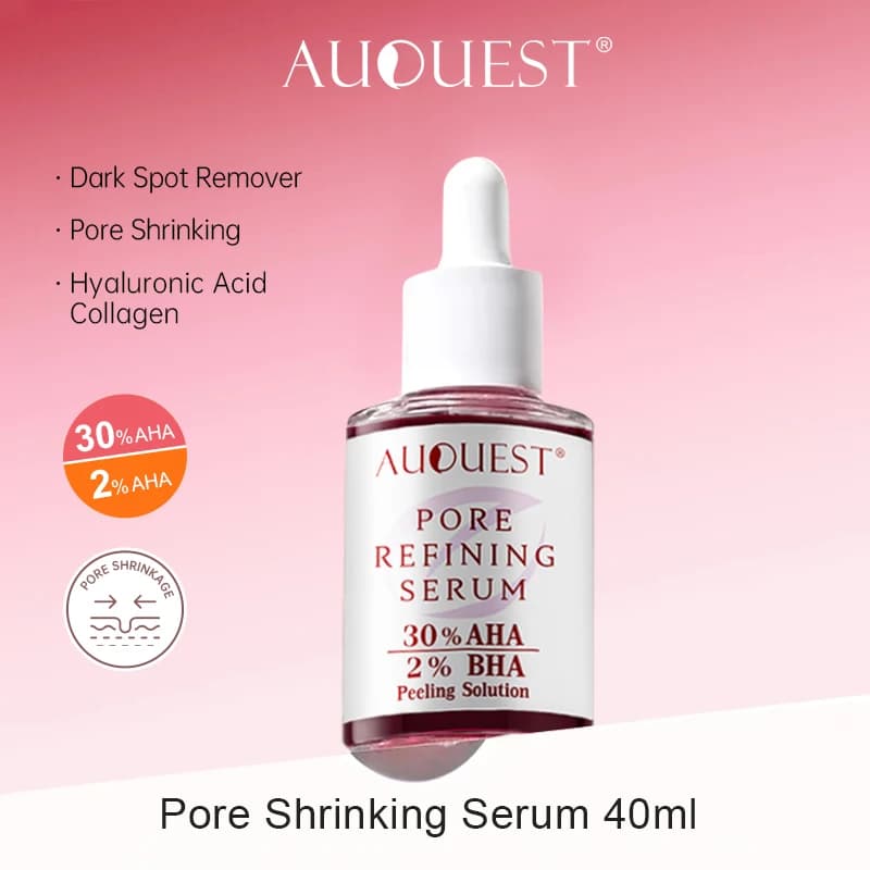 Siero restringente i pori Acido ialuronico per sbiancamento viso Idratante Rimozione macchie scure Cura della pelle del viso liscia