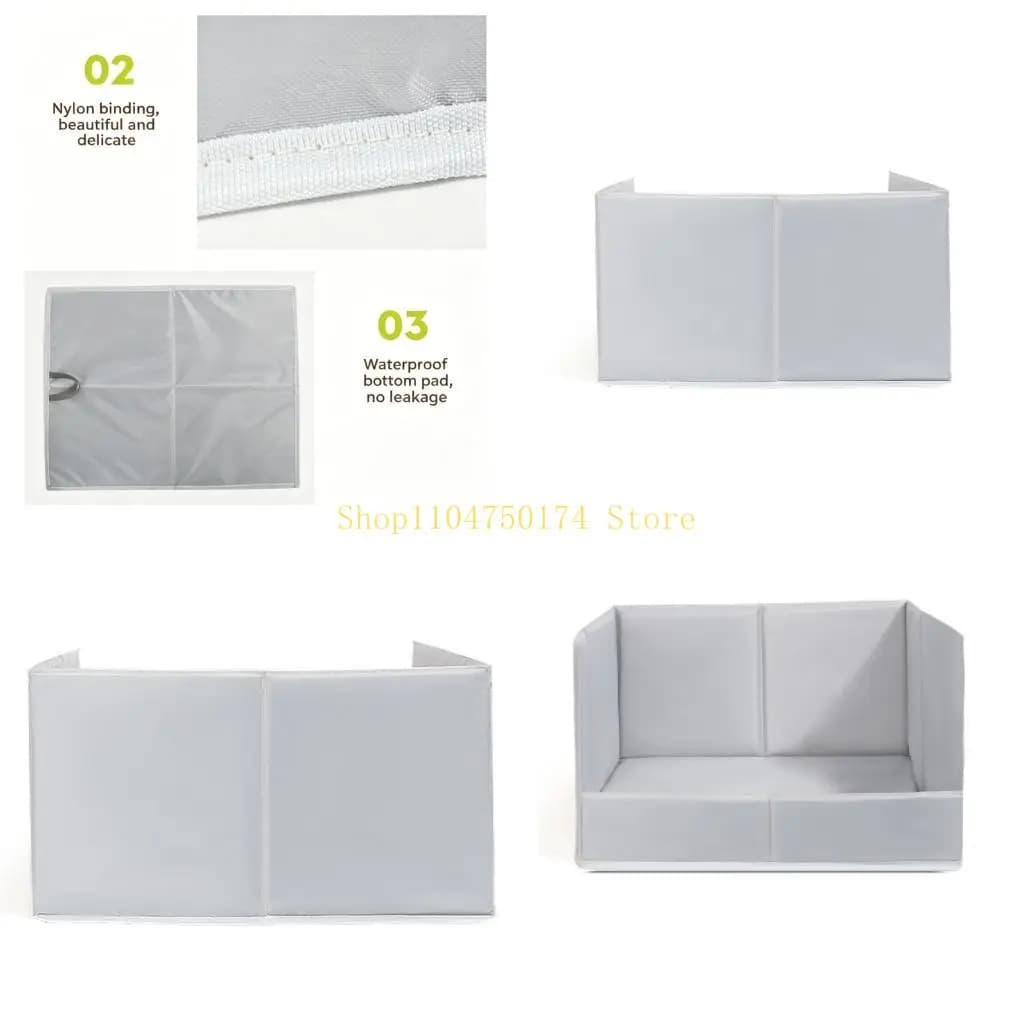 Compacts Cats Litters Box Enclosure Simple To Install Water Resistance Seamlessly Urine Leakage Enclosure For Apartments And